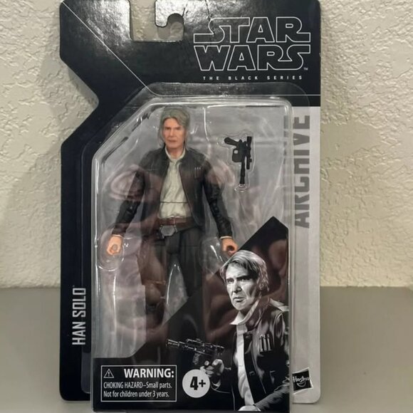NEW Star Wars Black Series Archive Han Solo 6" Figure Disney Hasbro NIB - Picture 1 of 2